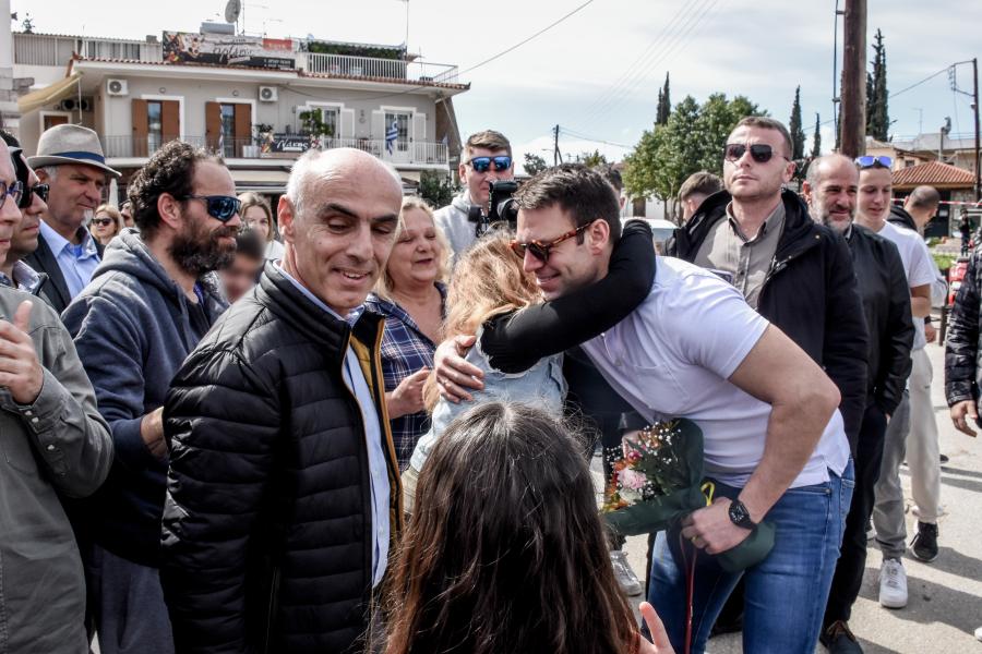 Ο Στέφανος Κασσελάκης στην Αργολίδα