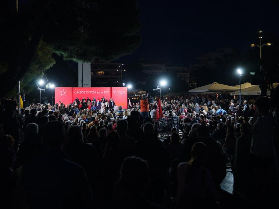 Εκδήλωση ΣΥΡΙΖΑ με τον Στέφανο Κασσελάκη για υποψηφίους ευρωεκλογών 