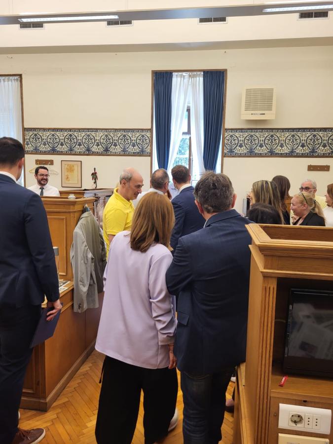 Ο Στέφανος Κασσελάκης στη Βουλή