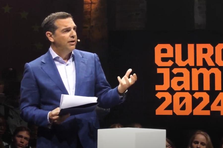 Ο Αλέξης Τσίπρας στο Eurojam 2024