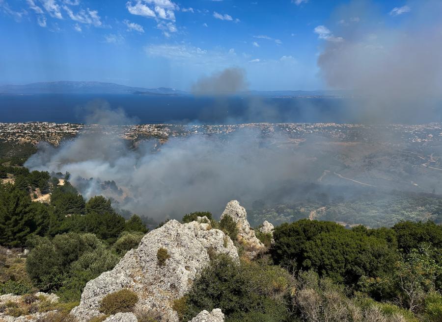 Καπνοί από φωτιά