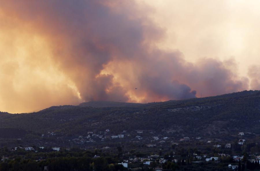 Φωτιά στην Εύβοια
