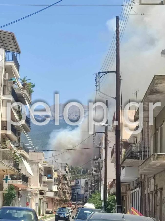 Πάτρα κίνηση φωτια