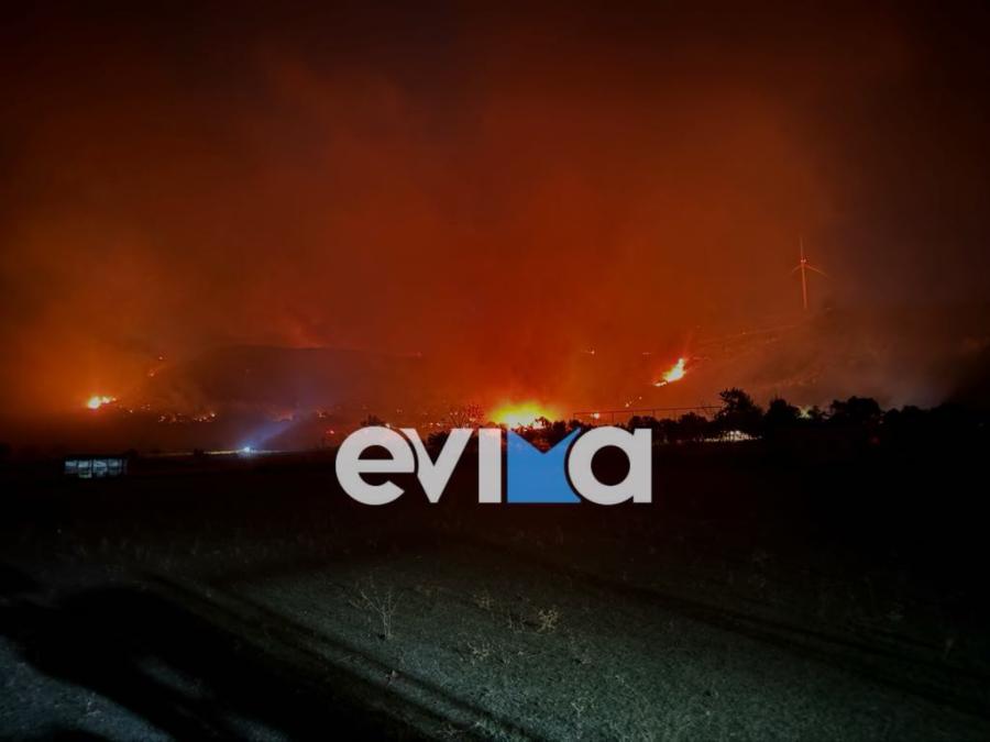 Φωτιά στην Εύβοια
