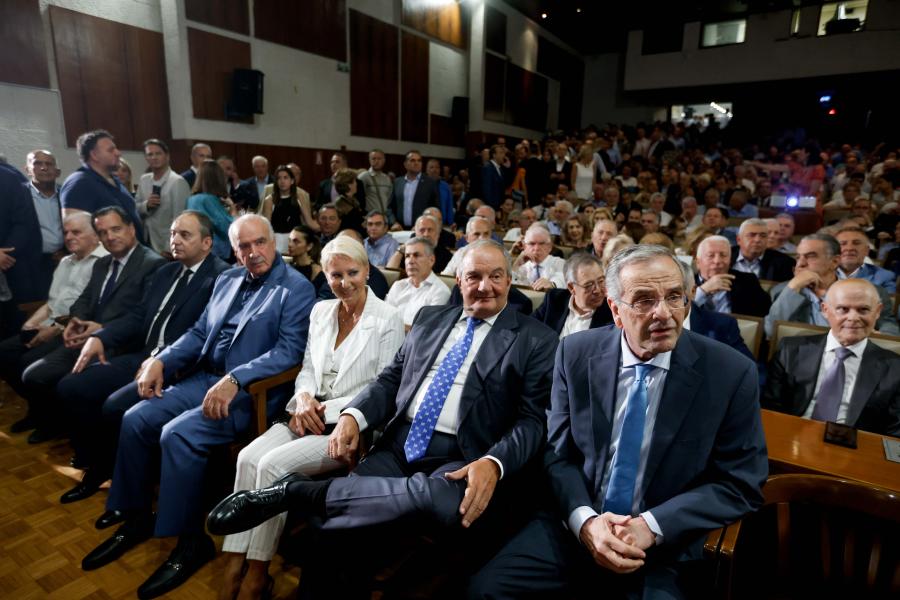 Κώστας Καραμανλής και Αντώνης Σαμαράς