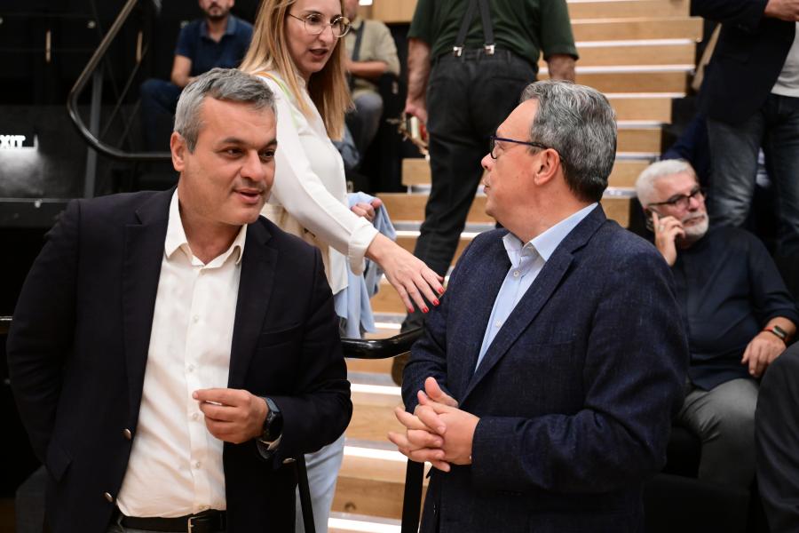 Χάρης Μαμουλάκης και Σωκράτης Φάμελλος