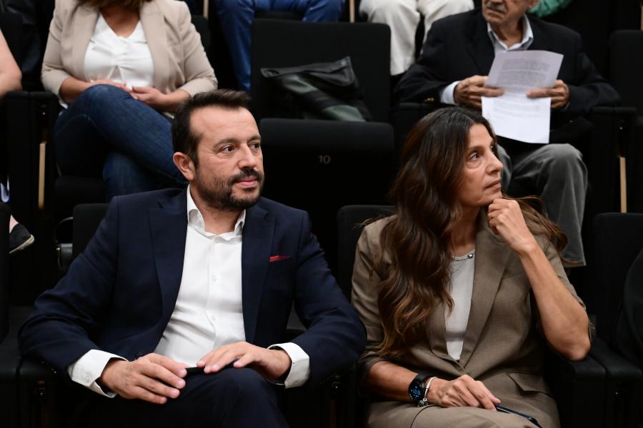 Νίκος Παππάς και Πόπη Τσαπανίδου