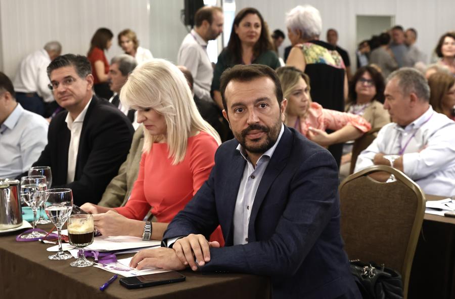 Ο Νίκος Παππάς στη συνεδρίαση της ΚΕ του ΣΥΡΙΖΑ-ΠΣ, 21/09/2024