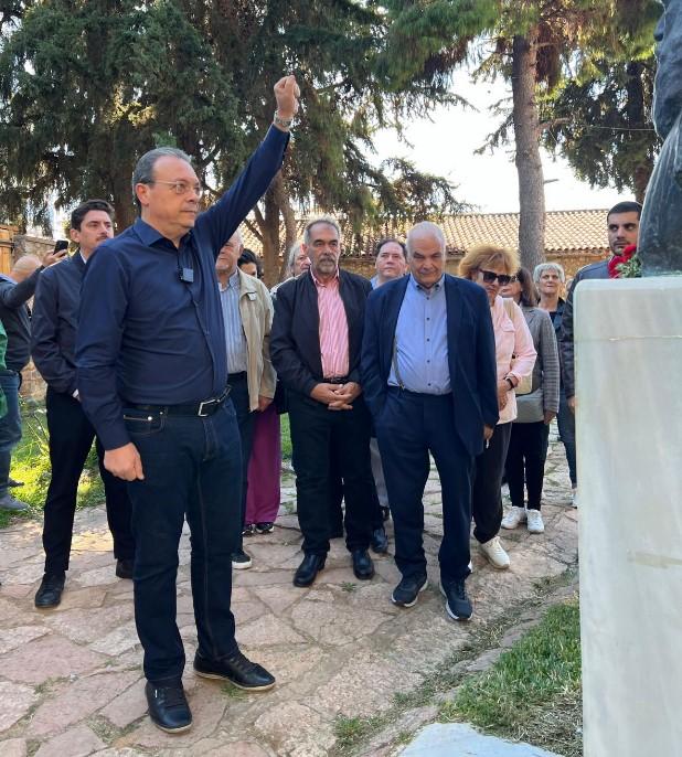 Στη Μάντρα του Μπλόκου της Κοκκινιάς και το Μουσείο Εθνικής Αντίστασης ο Σωκράτης Φάμελλος