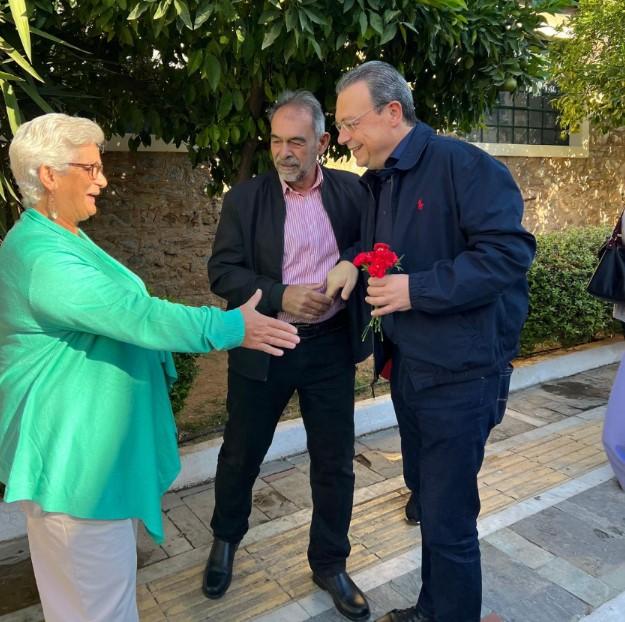 Στη Μάντρα του Μπλόκου της Κοκκινιάς και το Μουσείο Εθνικής Αντίστασης ο Σωκράτης Φάμελλος