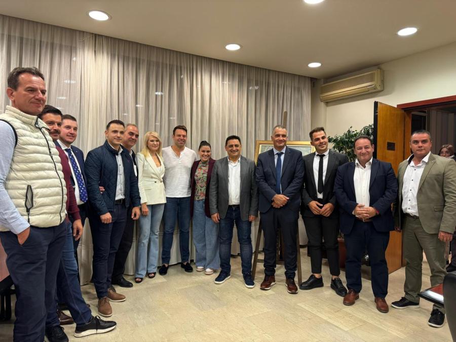 Συνάντηση Στέφανου Κασσελάκη με δήμαρχο Έδεσσας