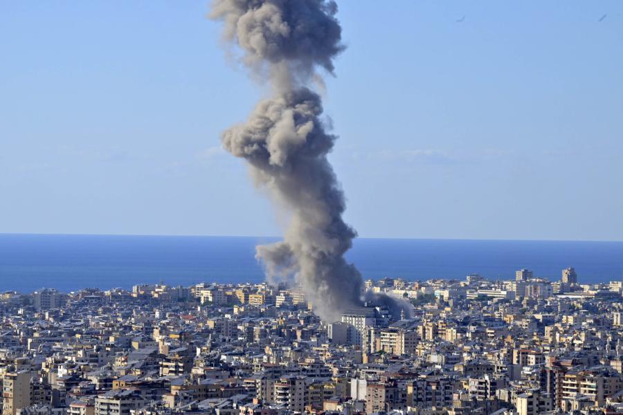 To Ισραήλ χτυπά την Βηρυτό στον Λίβανο