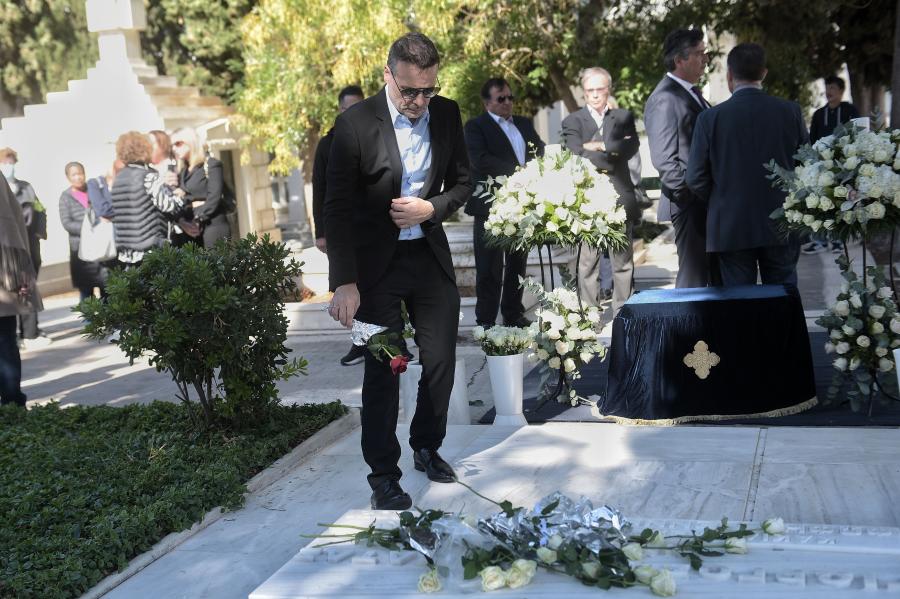 Μνημόσυνο για τα τρία χρόνια από τον θάνατο της Φώφης Γεννηματά, στο Α' Νεκροταφείο Αθηνών