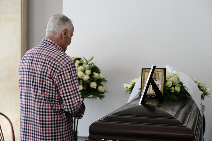 Μίμης Πλέσσας κηδεία