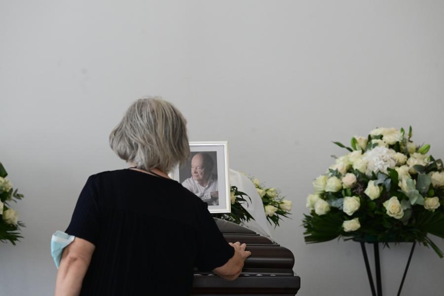 Μίμης Πλέσσας κηδεία