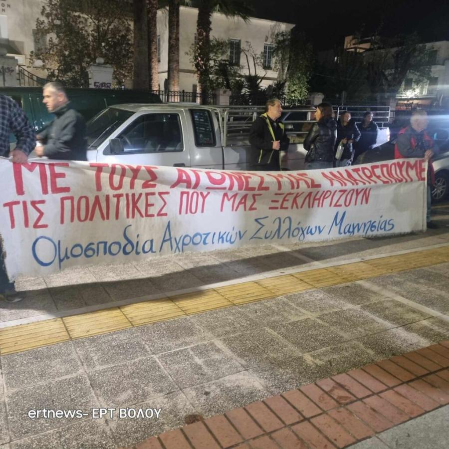 ΔΙΑΜΑΡΤΥΡΙΑ ΑΓΡΟΤΩΝ ΠΗΛΙΟ