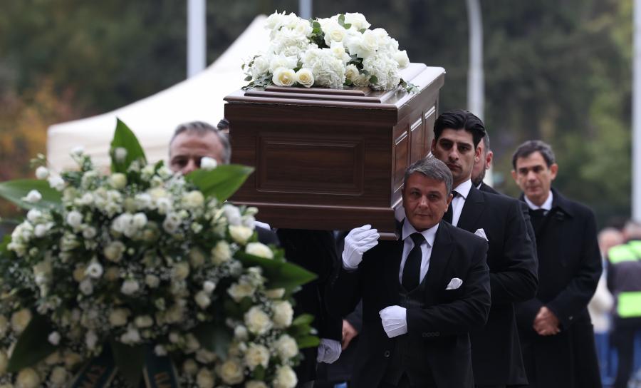 Η σορός του Γιάννη Μπουτάρη