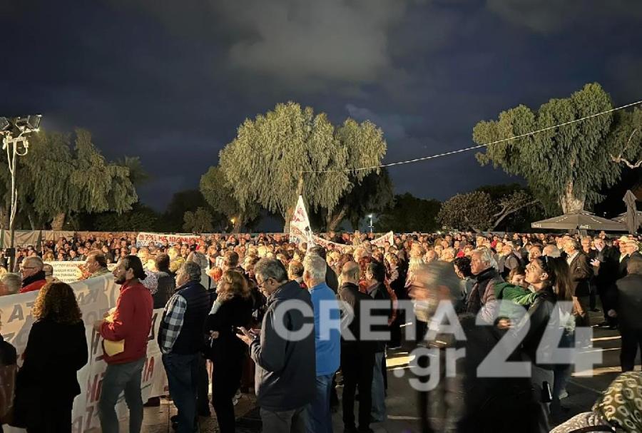 Παγκρήτιο συλλαλητήριο για την υγεία