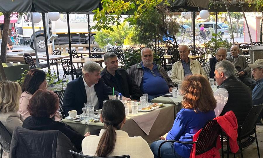 Περιοδεία του Νικόλα Φαραντούρη στη Θεσσαλία