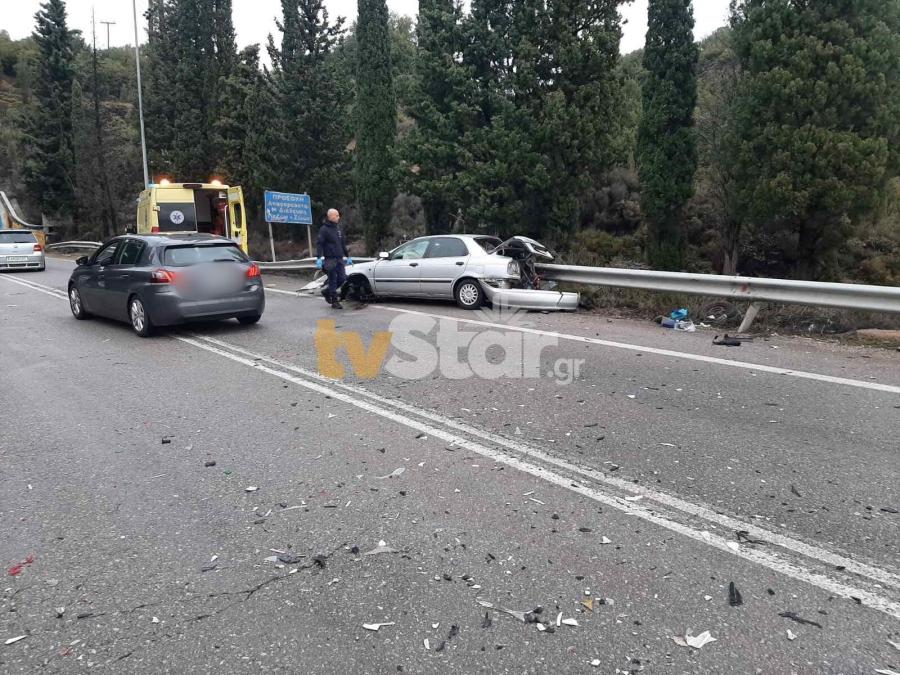 Θανατηφόρο τροχαίο στην ΕΟ Λιβαδειάς Αράχωβας