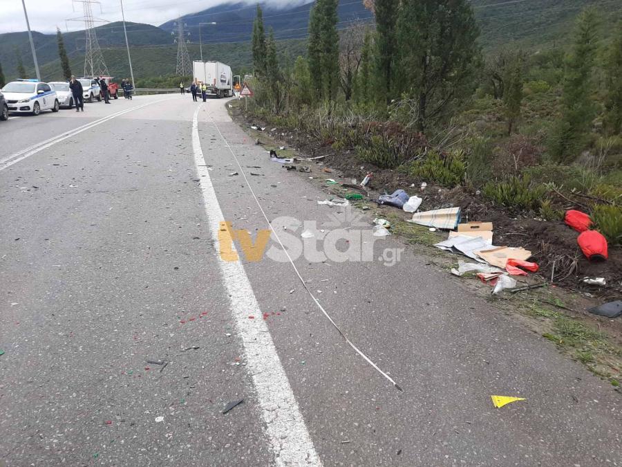 Θανατηφόρο τροχαίο στην ΕΟ Λιβαδειάς Αράχωβας