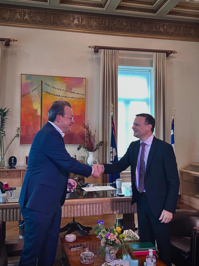 Σωκράτης Φάμελλος και Χάρης Δούκας