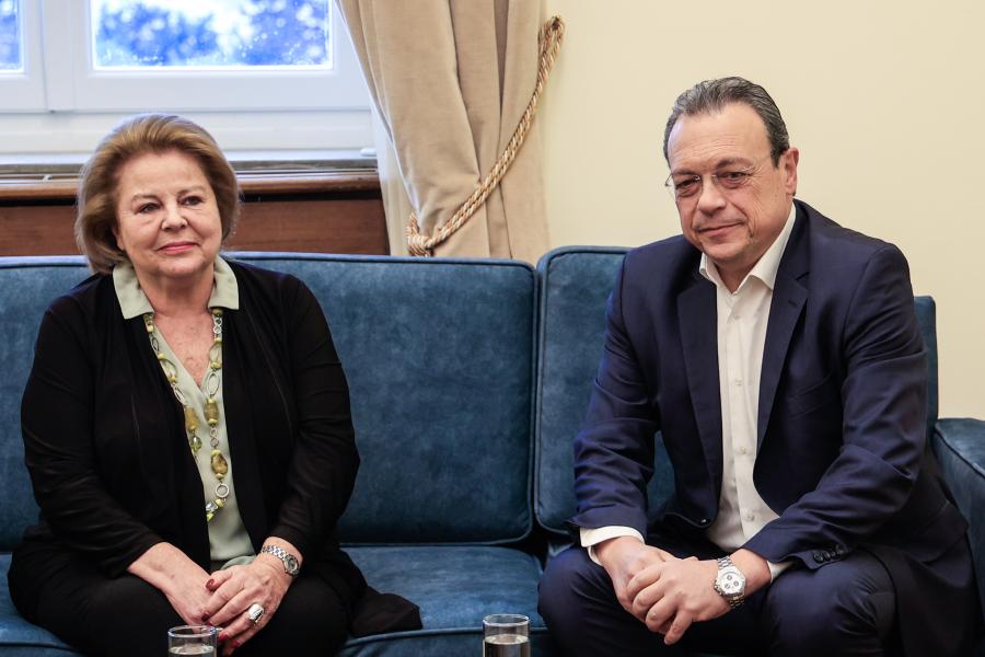 Σωκράτης Φάμελλος και Λούκα Κατσέλη