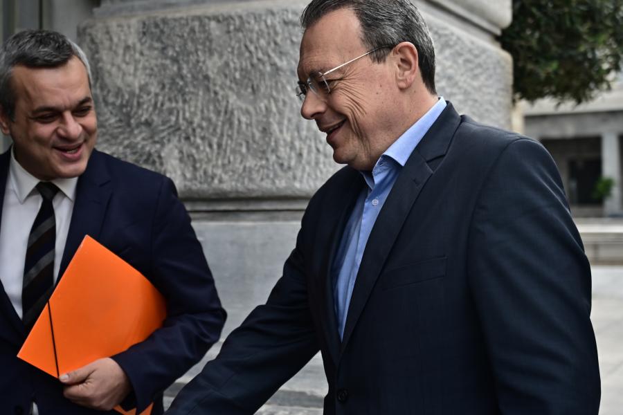 Σωκράτης Φάμελλος και Χάρης Μαμουλάκης