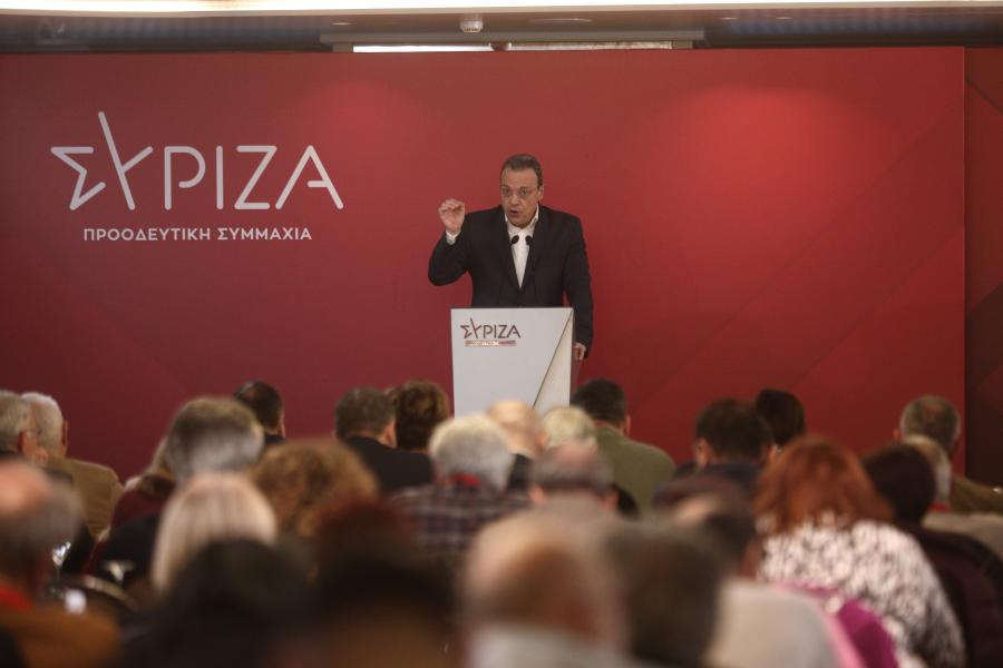 Ο Σωκράτης Φάμελλος στην Κεντρική Επιτροπή του ΣΥΡΙΖΑ - ΠΣ