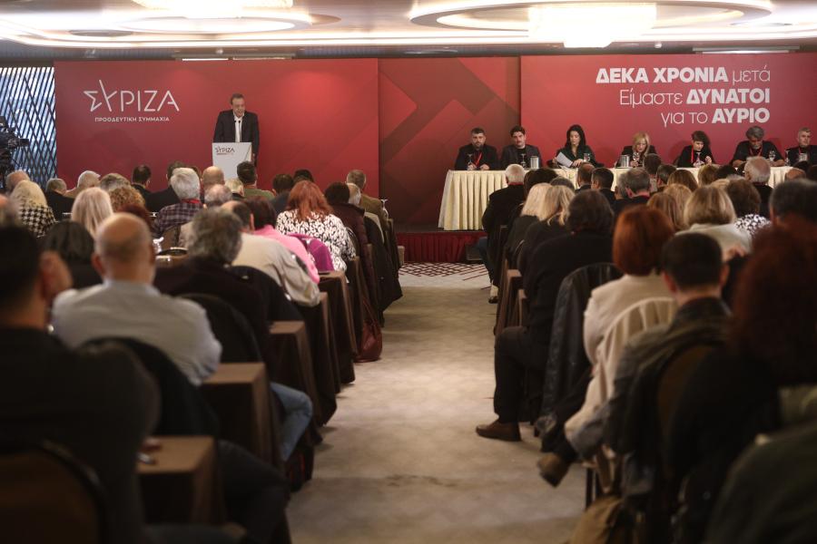 Ο Σωκράτης Φάμελλος στην Κεντρική Επιτροπή του ΣΥΡΙΖΑ - ΠΣ