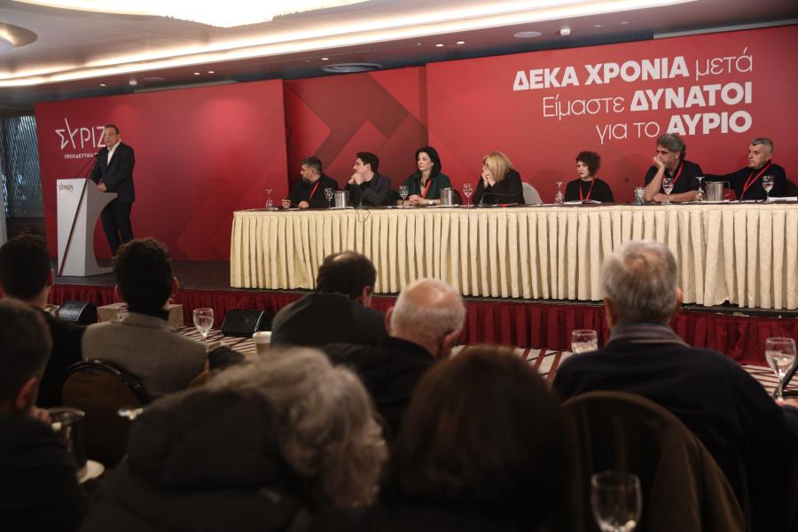 Ο Σωκράτης Φάμελλος στην Κεντρική Επιτροπή του ΣΥΡΙΖΑ - ΠΣ