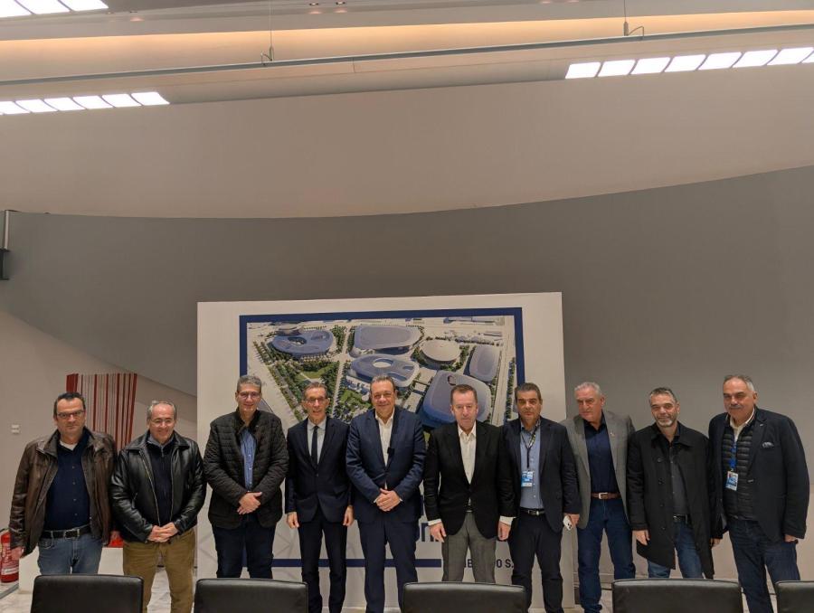 Επίσκεψη του Σωκράτη Φάμελλου στην έκθεση Zootechnia