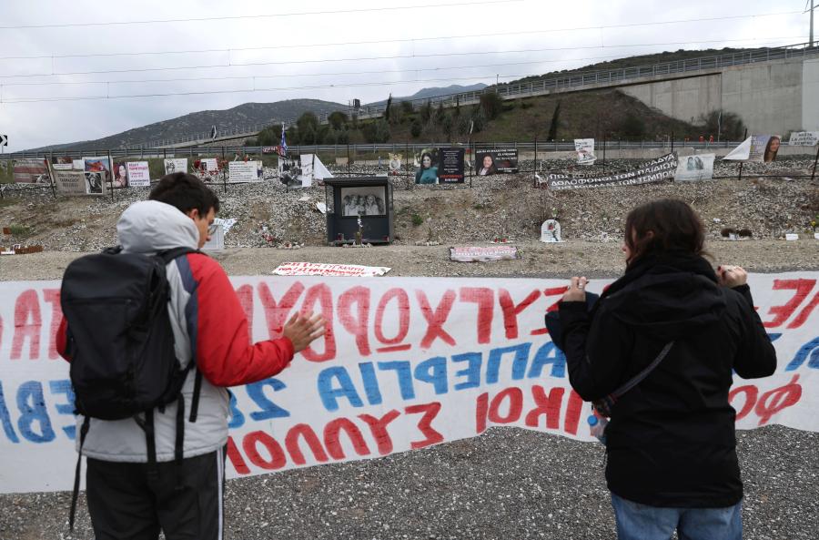 Φοιτητές στα Τέμπη