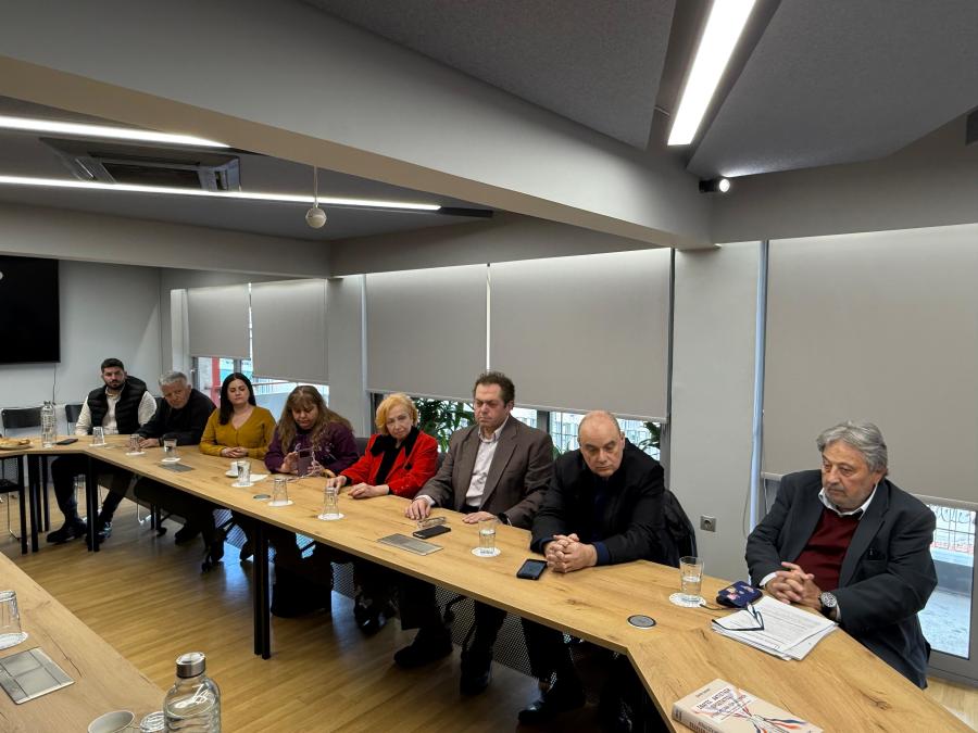 Συνάντηση Σωκράτη Φάμελλου με την Εύξεινο Λέσχη Ευρωπαίων Πολιτών