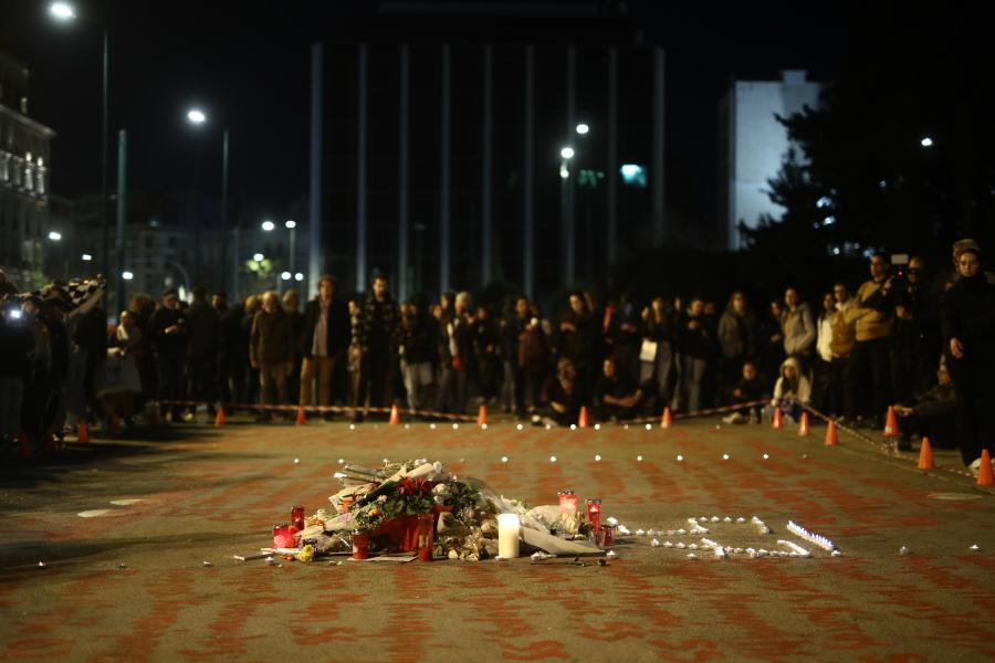 Συγκέντρωση Τέμπη Σύνταγμα