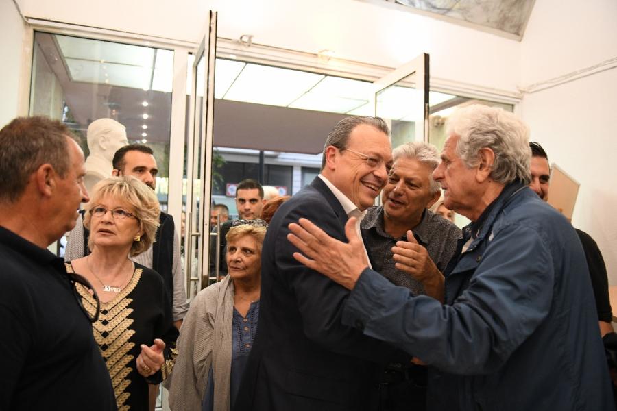 Ο Σωκράτης Φάμελλος στη Λάρισα