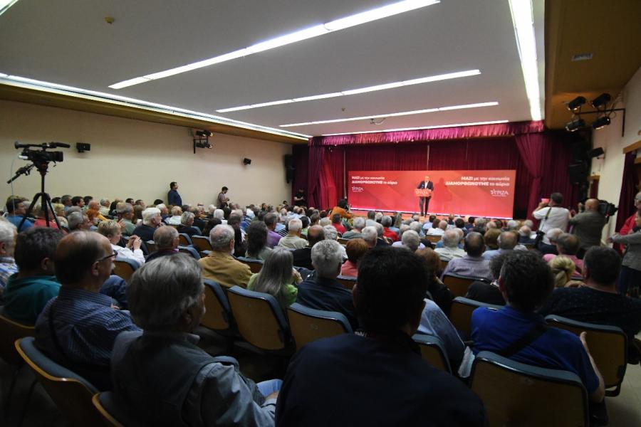 Ο Σωκράτης Φάμελλος στη Λάρισα