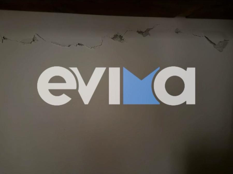 Ρωγμές σε σπίτια από τον σεισμό στο Προκόπι της Εύβοιας