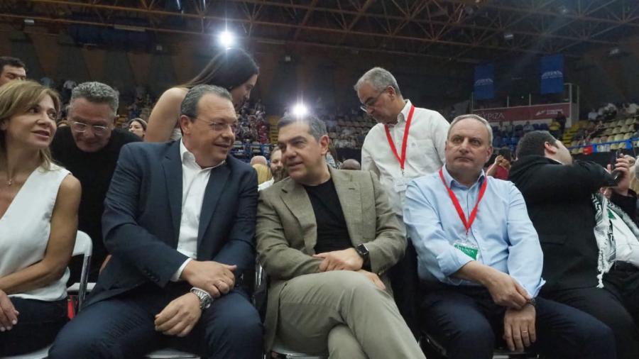 Αλέξης Τσίπρας και Σωκράτης Φάμελλος