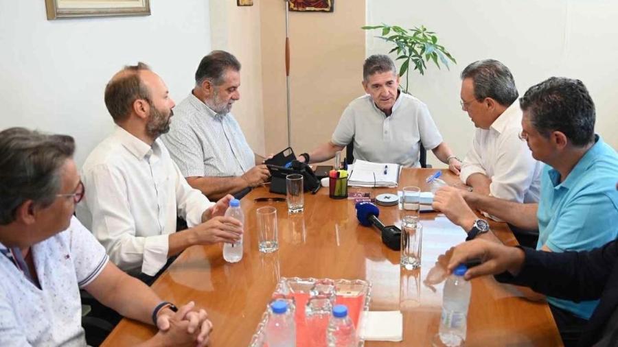 Επίσκεψη Φάμελλου στις πυρόπληκτες περιοχές της Αχαϊας