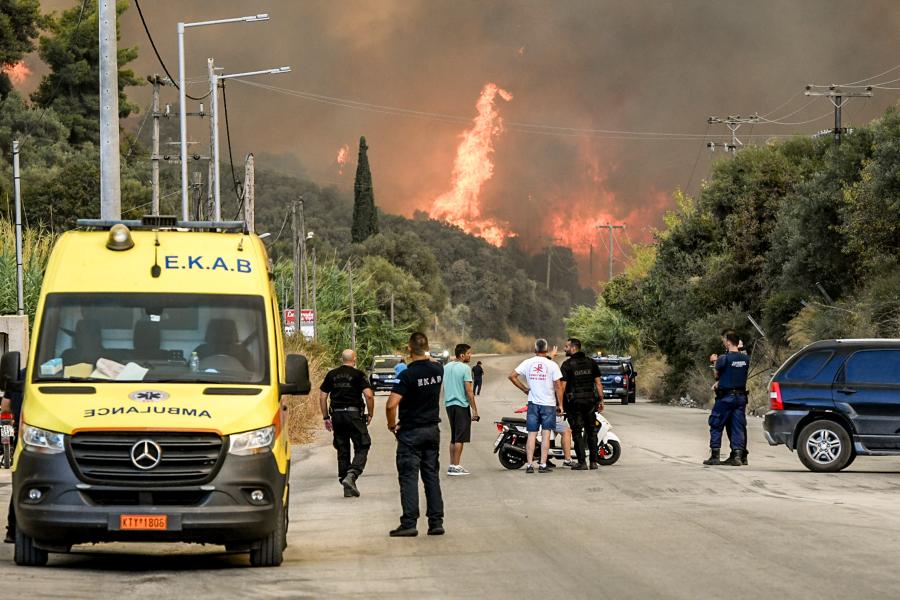 Φωτιά στην Αχαϊα