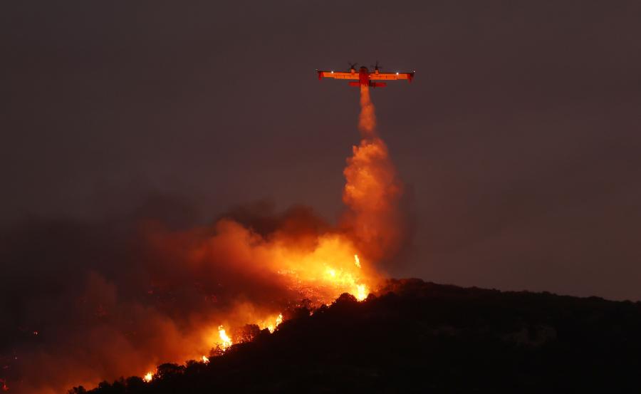 Φωτιά στην Κερατέα