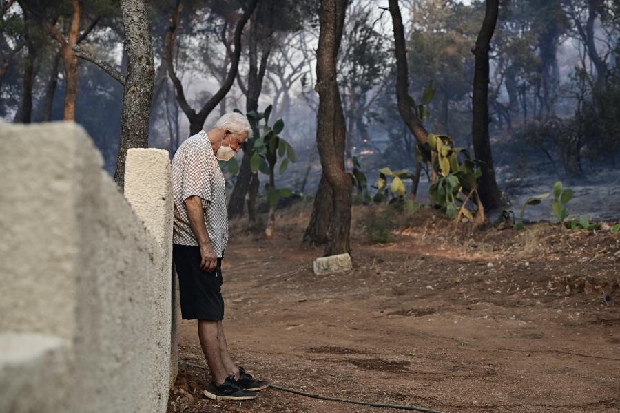 Φωτιά στην Κερατέα