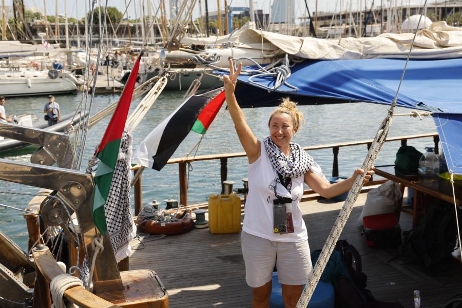 O στολίσκος πλοίων Global Sumud Flotilla που θέλει να σπάσει τον ισραηλινό αποκλεισμό της Λωρίδας της Γάζας