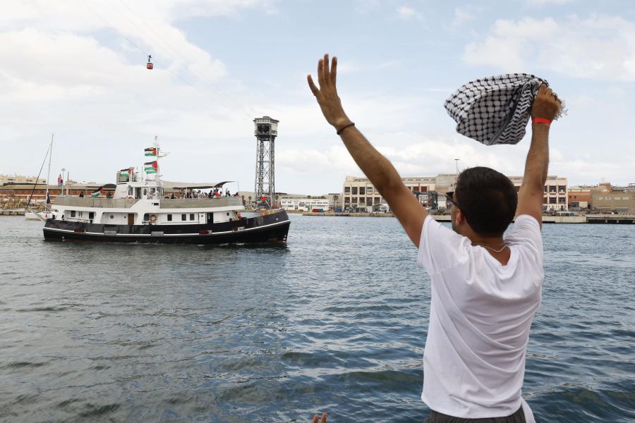 O στολίσκος πλοίων Global Sumud Flotilla που θέλει να σπάσει τον ισραηλινό αποκλεισμό της Λωρίδας της Γάζας