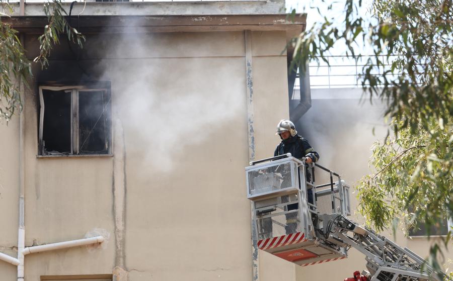 φωτιά στο νοσοκομείο Σωτηρία