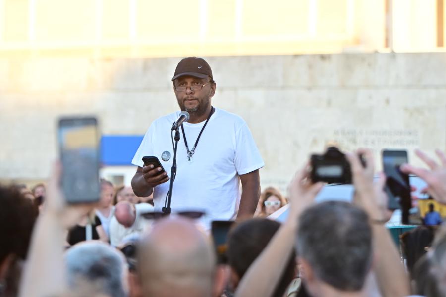 Συγκέντρωση αλληλεγγύης για τον απεργό πείνας Πάνο Ρούτσι