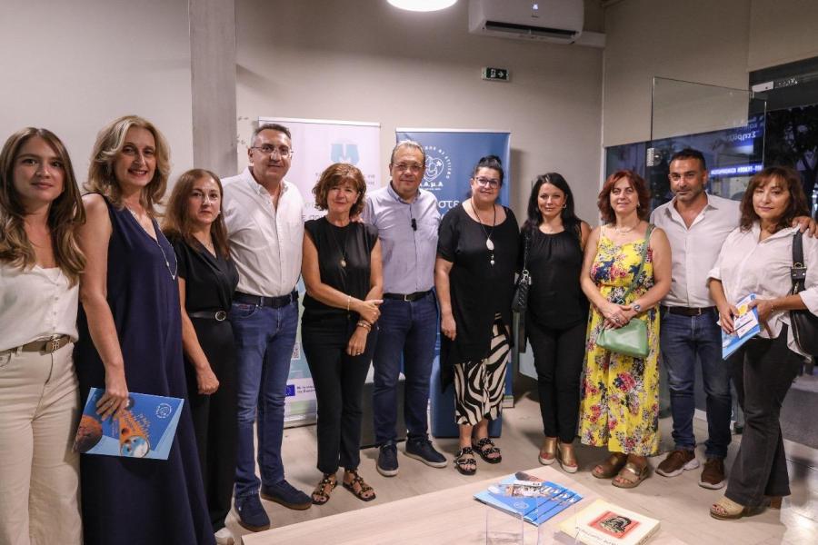 Ο Σωκράτης Φάμελλος στον Σύλλογο Ατόμων με Αυτισμό «ΜΑμΑ» στη Βέροια