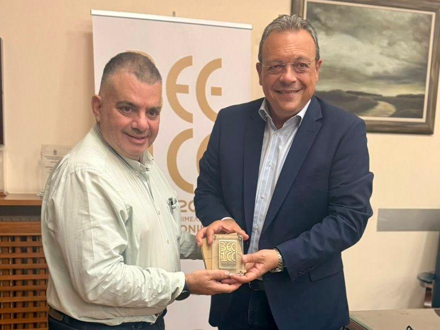 Συνάντηση του προέδρου του ΣΥΡΙΖΑ-ΠΣ, Σωκράτη Φάμελλου με τη Διοίκηση του Επαγγελματικού Επιμελητηρίου Θεσσαλονίκης