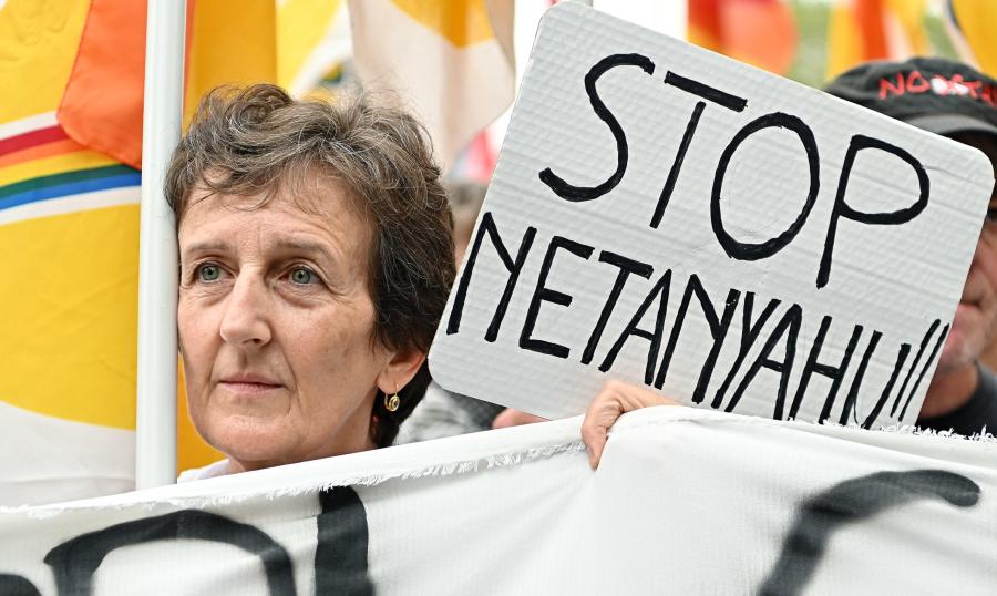 ΔΙΑΔΗΛΩΣΗ ΣΤΗΝ ΙΤΑΛΙΑ ΚΑΤΑ ΤΟΥ ΠΟΛΕΜΟΥ ΣΤΗ ΓΑΖΑ